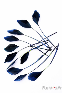 Canard strippé - 10-13 cm - lime-bleu nuit
